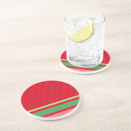 Niedlich Watermelon Frucht Küche Getränkeuntersetzer