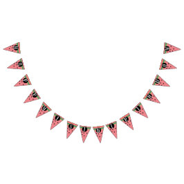 Niedlich Watermelon Happy First Birthday Wimpelkette