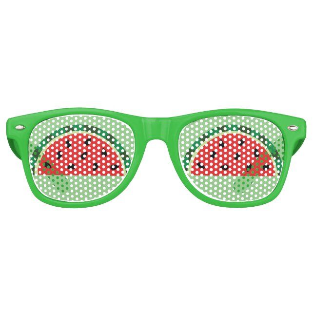 Niedlich Watermelon Partybrille (Vorderseite)