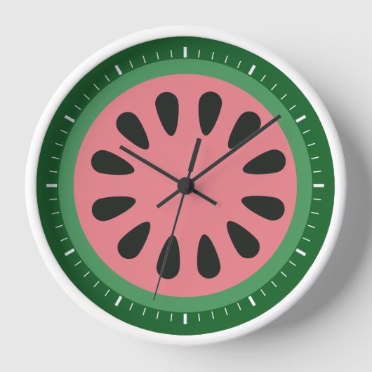 Niedlich Watermelon Slice Uhr (Vorderseite)