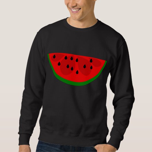 Niedlich Watermelon Sweatshirt (Vorderseite)