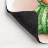 Niedlich Watermelon Teddy von Natasha Us Mousepad (Ecke)