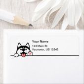 Niedlich Waving Husky Dog (Insitu)