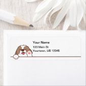 Niedlich Waving Shih Tzu Dog (Insitu)