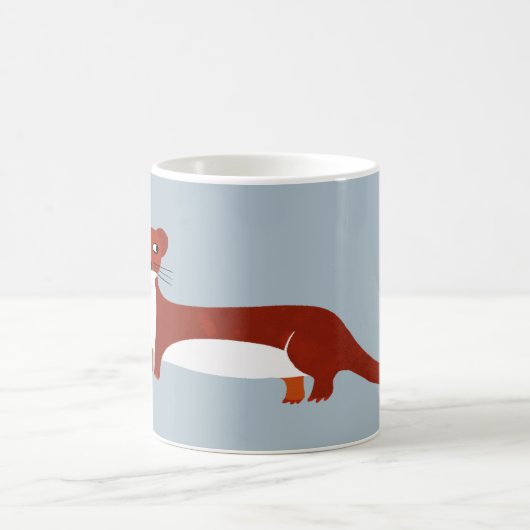 Niedlich Weasel Kaffeetasse (Mittel)