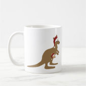 Niedlich Weihnachten Kangaroos Kaffeetasse (Links)