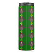 Niedlich Weihnachten Türkei Thermal Tumbler Thermosbecher (Rückseite)