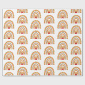 Niedlich Weihnachten Weihnachten Weihnachtsfeierta Geschenkpapier (Flach)