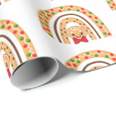 Niedlich Weihnachten Weihnachten Weihnachtsfeierta Geschenkpapier (Rolleneckpunkt)