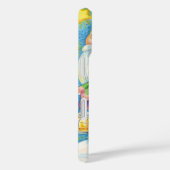 Niedlich Weihnachten, Weihnachtsmann mit Kätzchen Case-Mate iPhone Hülle (Rückseite / Rechts)