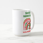 Niedlich Weihnachts-Weihnachtsfavorite Kaffeetasse (VorderseiteRechts)