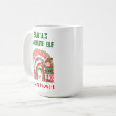 Niedlich Weihnachts-Weihnachtsfavorite Kaffeetasse (Vorderseite Links)