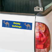 Niedlich Weihnachtskamel Custom Autoaufkleber (Auf Lkw)