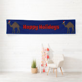 Niedlich Weihnachtskamel Custom Banner (Insitu)
