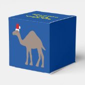 Niedlich Weihnachtskamel Custom Geschenkschachtel (Rückseite)
