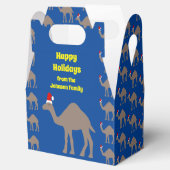 Niedlich Weihnachtskamel Custom Geschenkschachtel (Geöffnet)