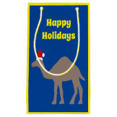 Niedlich Weihnachtskamel Custom Kleine Geschenktüte (Vorderseite)