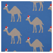 Niedlich Weihnachtskamel Gemustert Stoff (Muster)