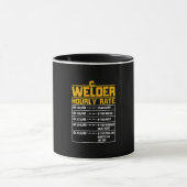 Niedlich Welder Funny Hourrate | Geschenk für Weld Tasse (Zentrum)