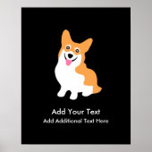 Niedlich Welsh Pembroke Corgi Puppy Poster (Vorne)