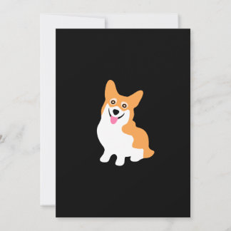 Niedlich Welsh Pembroke Corgi Welppy Geburtstag Einladung