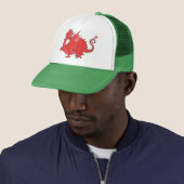 Niedlich Welsh Red Dragon Trucker Hat Truckerkappe (Beispiel)