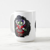 Niedlich Welsh Zombie Kaffeetasse (Vorderseite Links)
