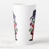Niedlich Welsh Zombie Milchtasse (Vorderseite)