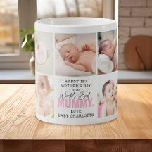 Niedlich "Welten Beste Mama" 1. Muttertag Rosa