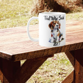 Niedlich'' Wer sagte Tee'' Browns Beagle Kaffeetasse