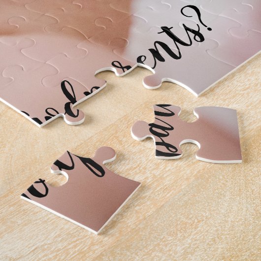 Niedlich werden Sie ein übergeordnetes Skript-Foto Puzzle (Seite)