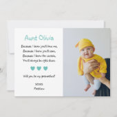 Niedlich werden Sie mein Foto sein, das meine Groß Einladung (Vorderseite)