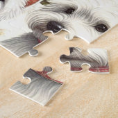Niedlich West Highland White Terrier Nahtlos Puzzle (Seite)