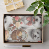 Niedlich West Highland White Terrier Nahtlos Seidenpapier (Geschenk)