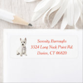 Niedlich West Highland White Terrier Puppy Dog Mam (Insitu)