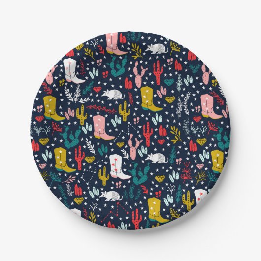 Niedlich Western Cowgirl Paper Teller (Vorderseite)