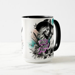 Niedlich Western Cowgirl Tasse