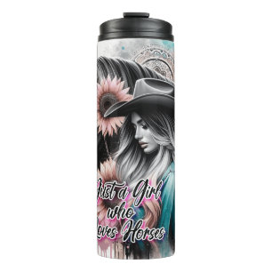 Niedlich Western Cowgirl Thermosbecher