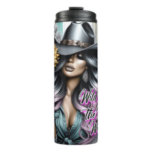 Niedlich Western Cowgirl Thermosbecher