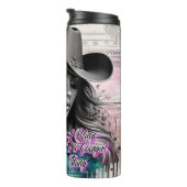 Niedlich Western Cowgirl Thermosbecher (Nach rechts gedreht)