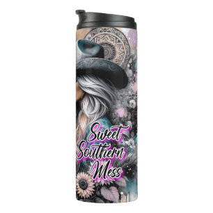 Niedlich Western Cowgirl Thermosbecher