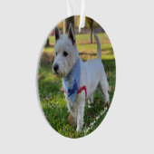 Niedlich Westie Ornament (Vorderseite)