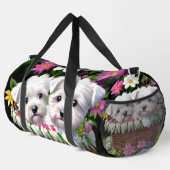 Niedlich Westie Welppies Duffle Bag (Rechte Ecke)