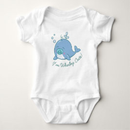 Niedlich Whale Baby Dusche Whaley Niedlich Boy Blu Baby Strampler