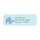 Niedlich Whale Baby Shower Kawaii Boy Blue (Vorne)