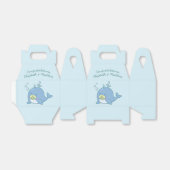 Niedlich Whale Baby Shower Kawaii Geschenkschachtel (Ungefaltet)