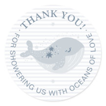 Niedlich Whale Blue Boy Baby Dusche