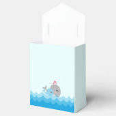 Niedlich Whale Boy Baby Dusche Geschenkschachtel (Geöffnet)