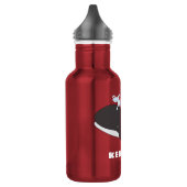 Niedlich Whale Einzigartiger Junge Personalisierte Edelstahlflasche (Links)