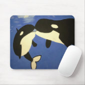 Niedlich Whales Mouse Pad Mousepad (Mit Mouse)